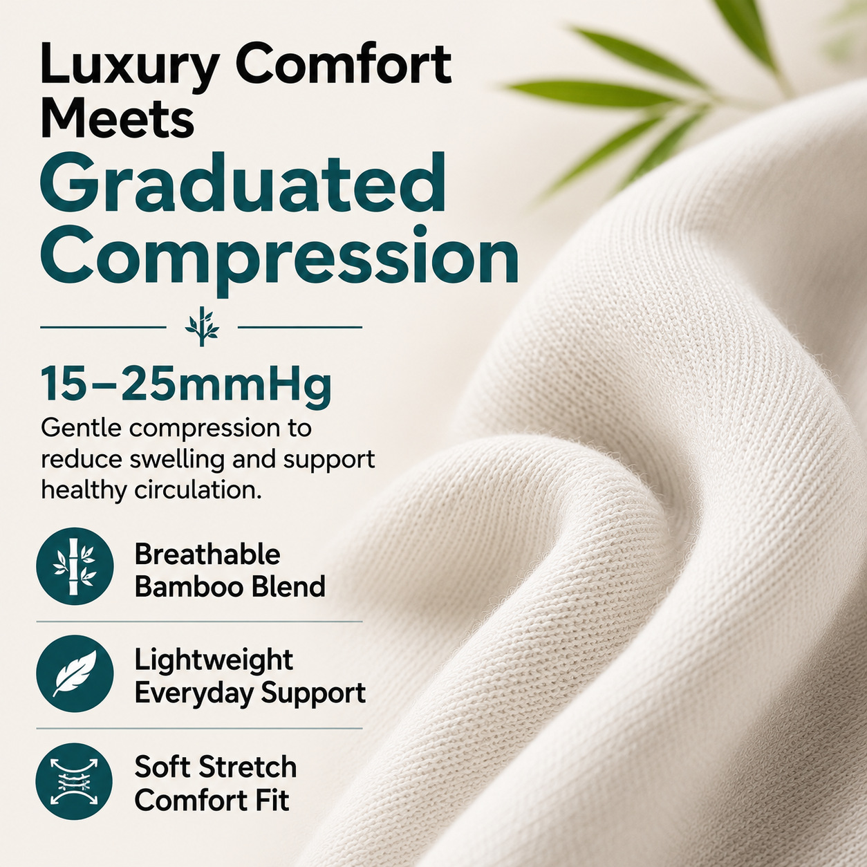 Luxury Comfort Meets Graduated Compression
