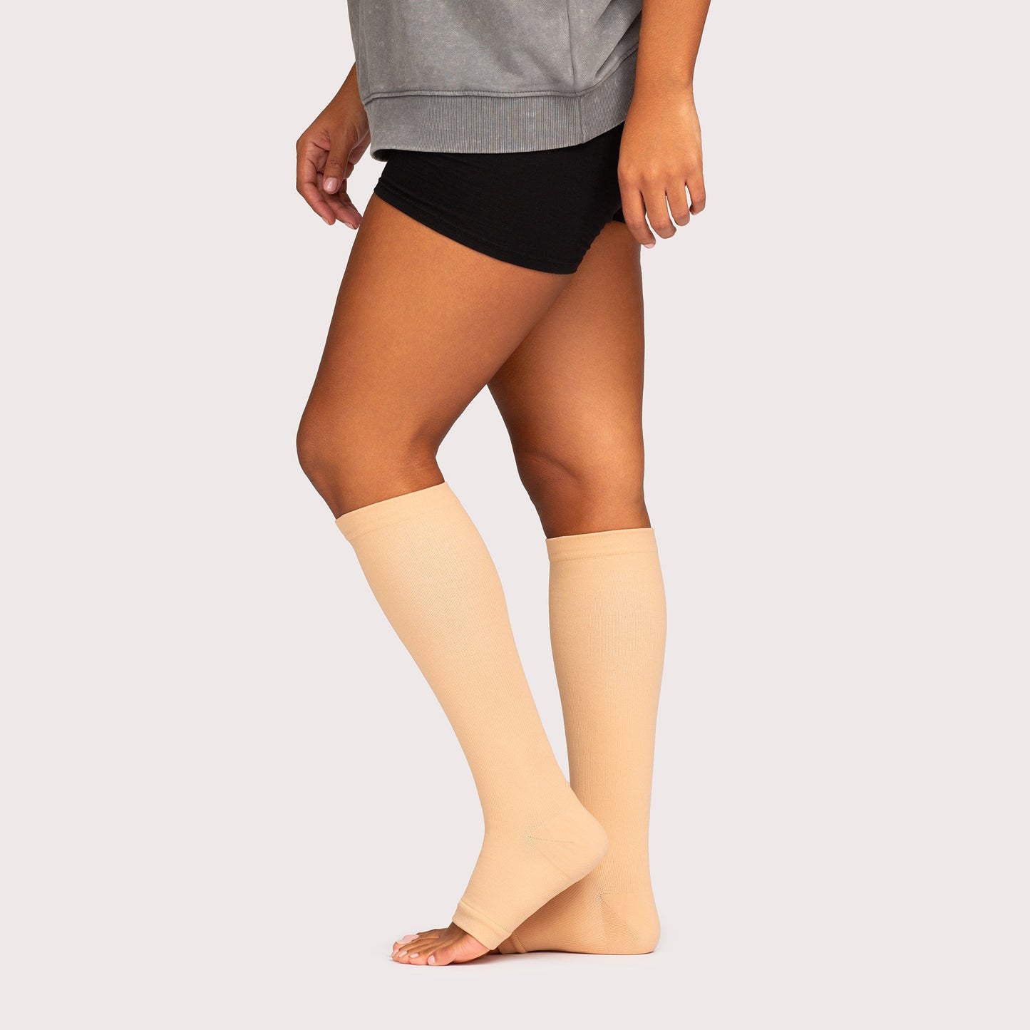 EverSock™ Bamboo Open Toe Compression Socks